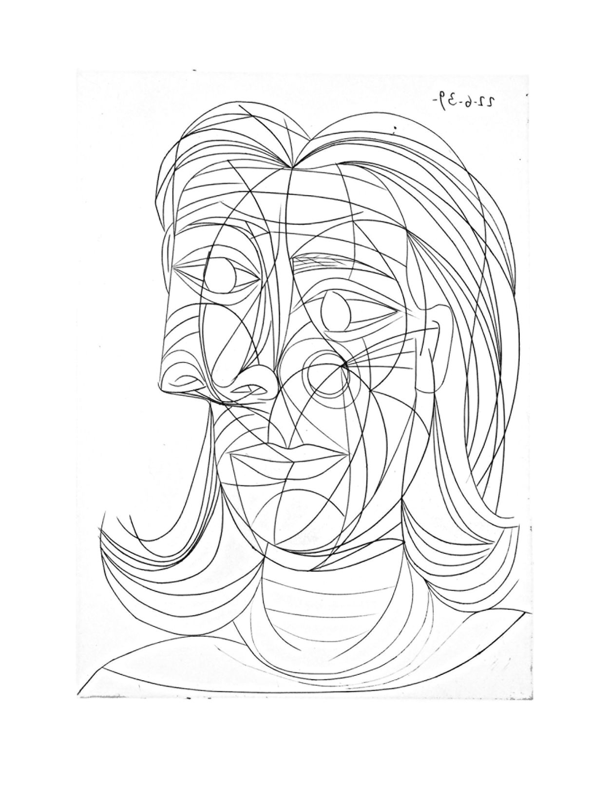 Picasso's Tete de Femme